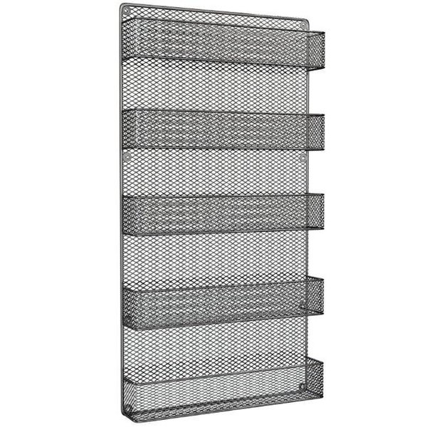 Home-Complete Home-Complete HC-2302 Spice Rack Organizer-Space Saving Wall Mount 5 Tier Storage Shelves HC-2302